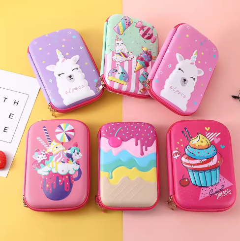 Pencil boxes pouches